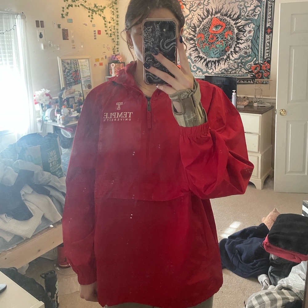 temple university windbreaker